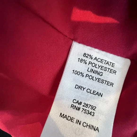 House of Harlow 1960 Red Satin Crop Top Adjustable Spaghetti Straps Size Small - Picture 9 of 9